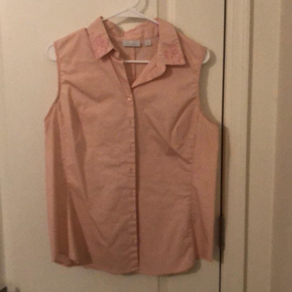 New York & Co.  sleeveless blouse sz L